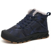 Engtoy Boys Snow Boots Winter Waterproof Slip Resistant Cold Weather Shoes Little Kid/Big Kid